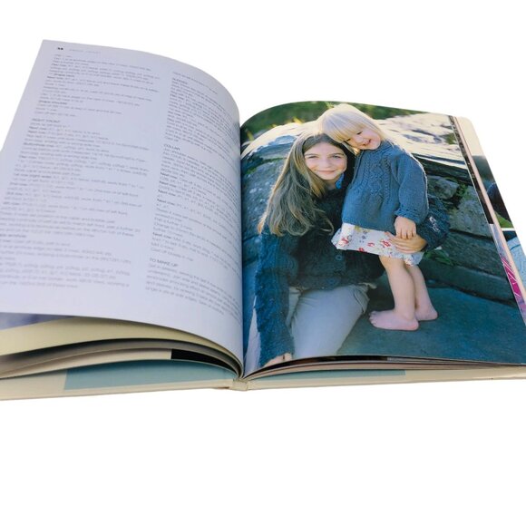 Debbie Bliss Celtic Knits Hard Cover Dust Jacket Knit Pattern Book Vintage 2000 - Picture 10 of 14